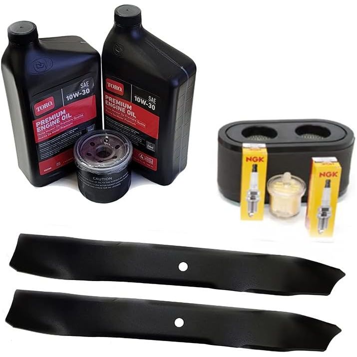 Genuine Toro Blade and Tuneup Kit For Newer 42in Toro TimeCutter Mower General Lawn