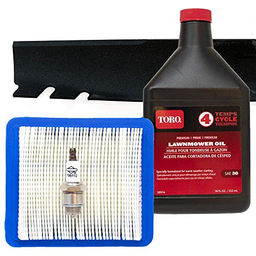 Genuine Toro Blade and Tuneup Kit For Toro 22in Recycler with Briggs & Stratton Engines