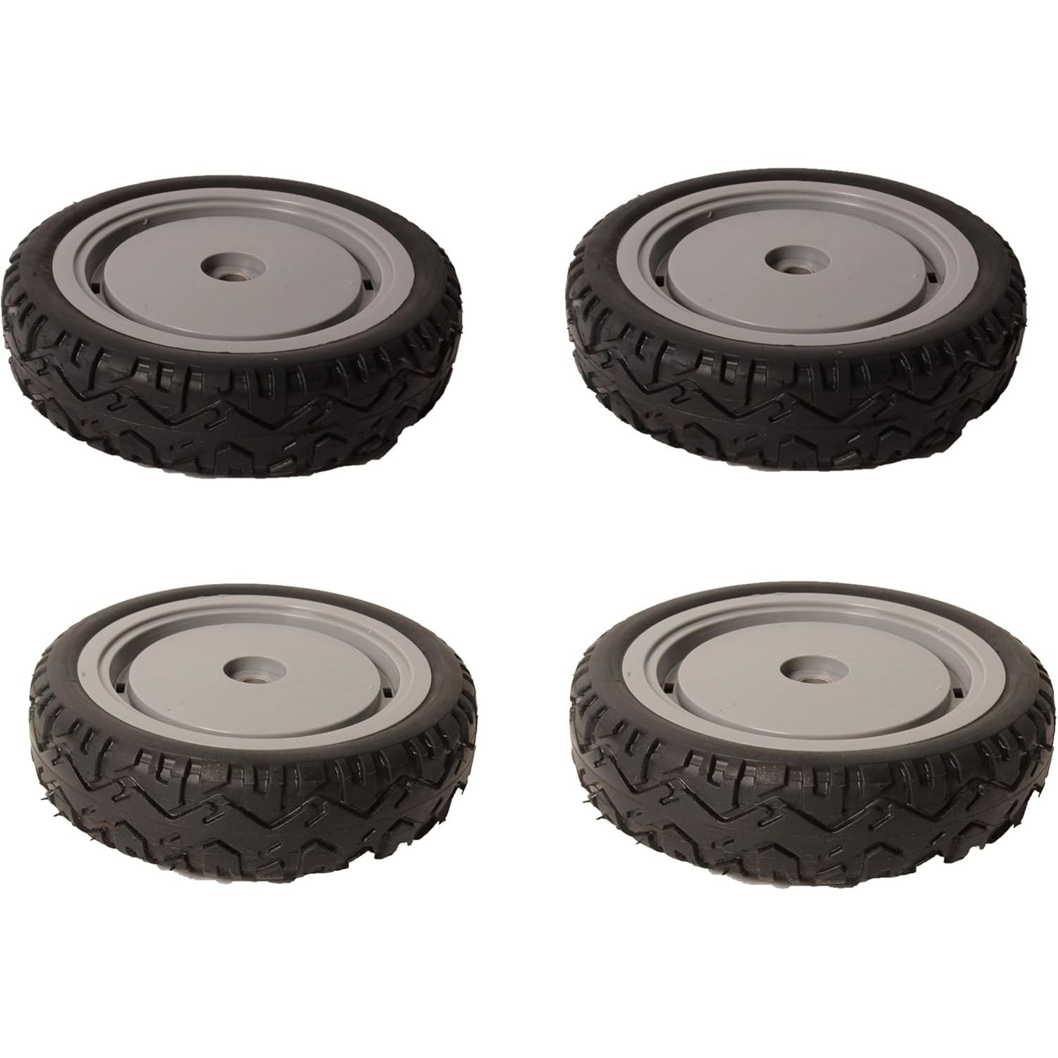 Genuine Toro Wheel Kit For Newer Toro 21in Super Recyclers Contains Qty (2) 107-3708 Wheel, Qty (2) 107-3709 Wheel