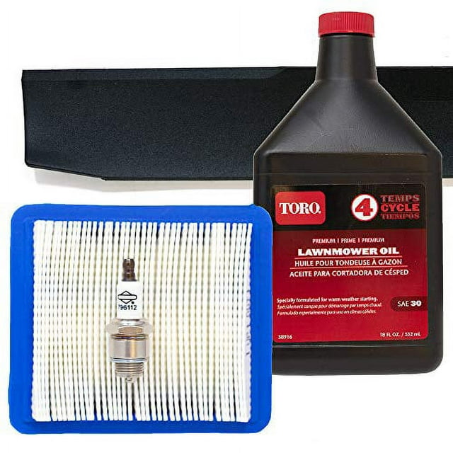 Genuine Toro Blade and Tuneup Kit For Toro Super Recycler with Briggs & Stratton Engines