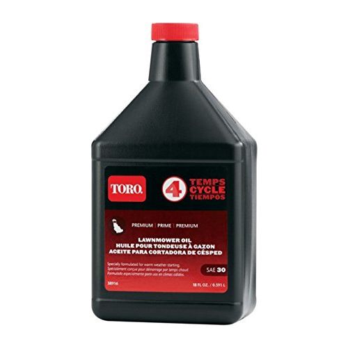 Genuine Toro OEM 12 Pack of 38916 SAE 30 4-Cycle Summer Engine Oil 18oz Bottle