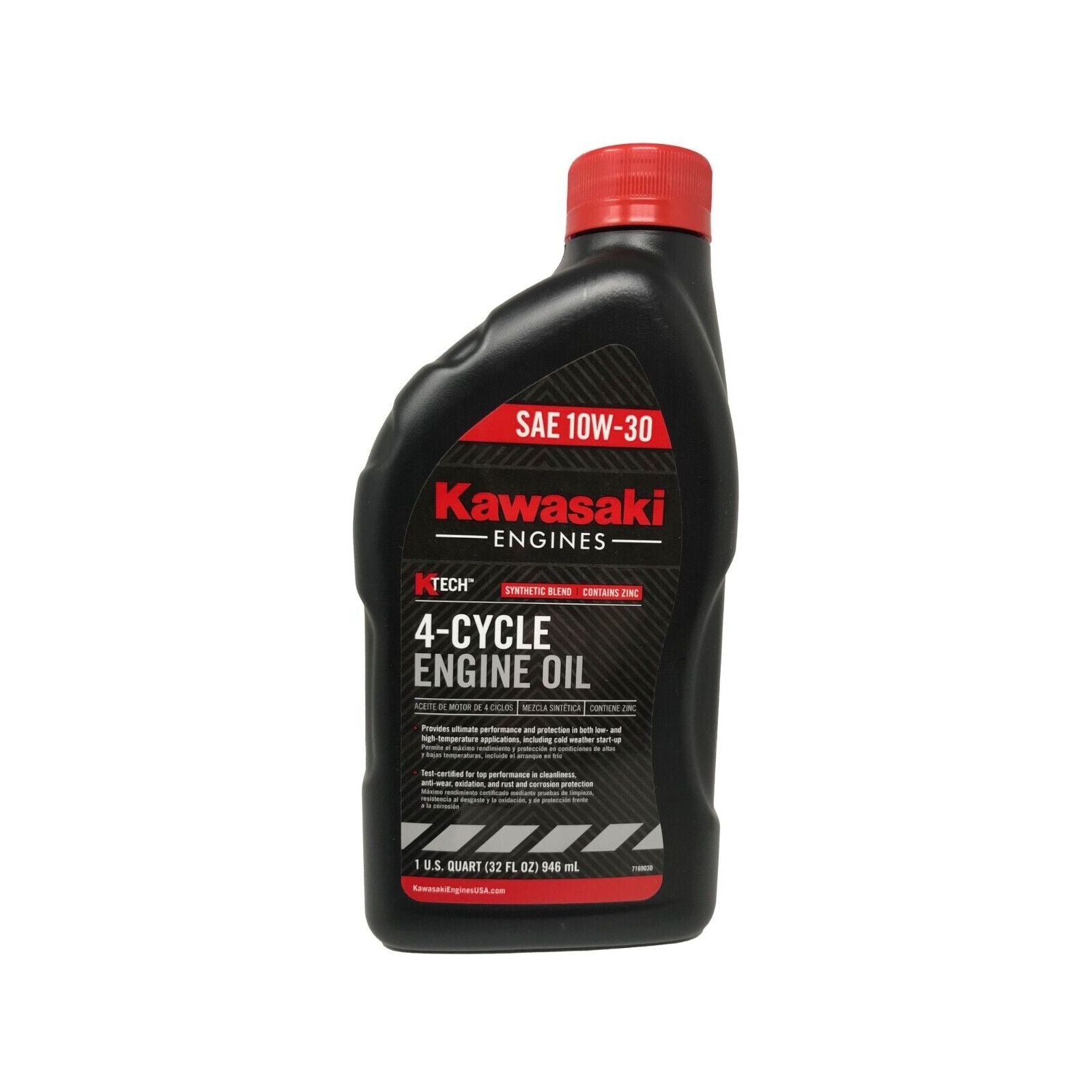 Kawasaki OEM 99969-6081 OIL:4 CYL 10W30 1QT