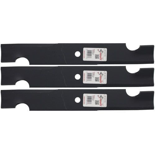 3 Pack of Rotary BLADE 18" X 5/8" BOBCAT HEAVY DUTY  Compatible with : 38300000, 038-3000-00, 112111-02, 105-7781-03, 103-6584-S, 1-303283