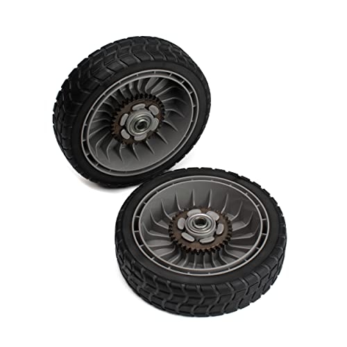 Honda OEM 2 Pack of 42710-VE2-M02ZE WHEEL, RR. NH164