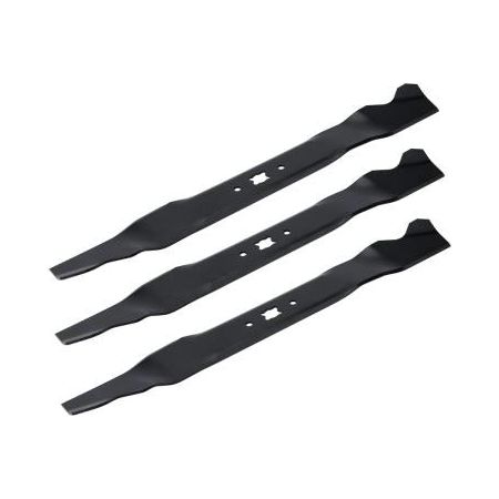 3 Pack of Rotary BLADE 21" X BOW-TIE MULCHER MTD Compatible with : 742-04100, 742-0741, 742-0741A, 942-0741, 942-0741A, 742-04100