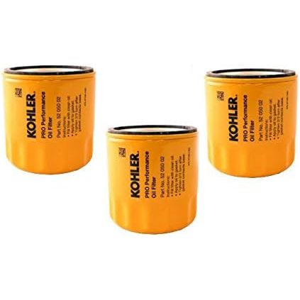 Kohler OEM 3 paquetes de 52 050 02-S FILTRO DE ACEITE