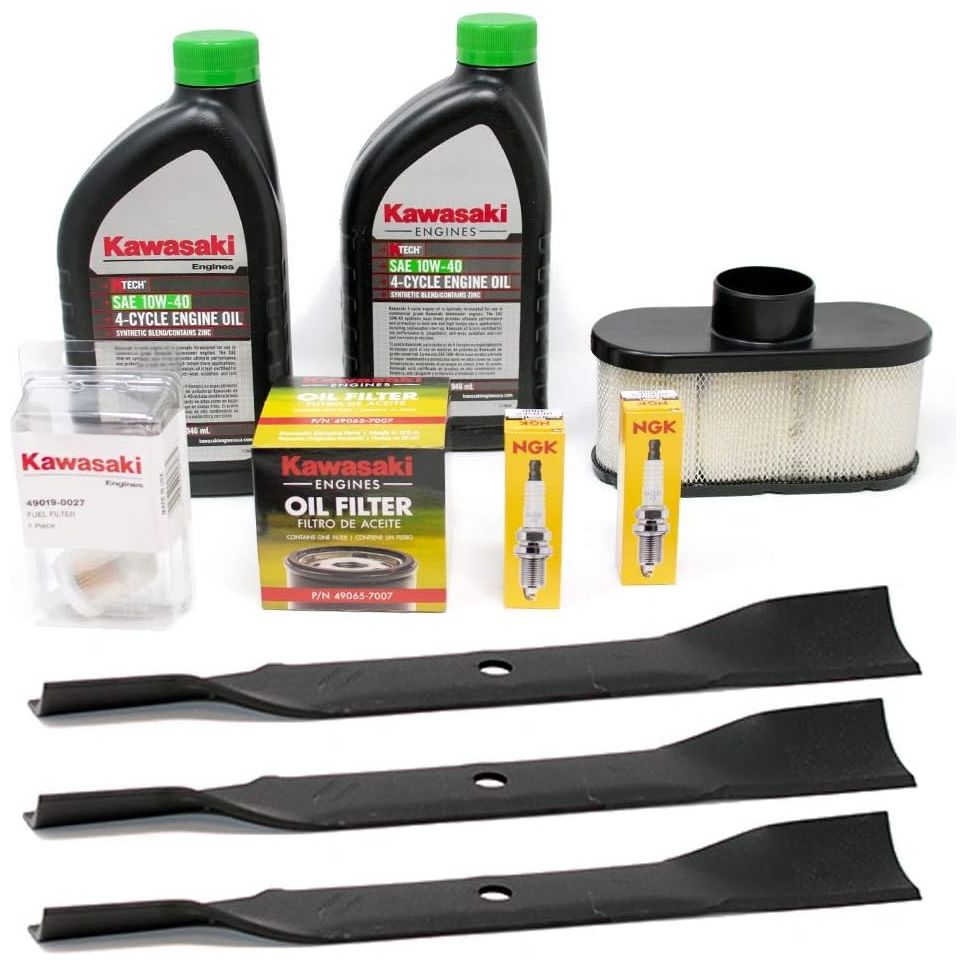 Genuine Toro Blade and Tuneup Kit For Toro 50" TimeCutter SS & MX with Kawasaki V-Twin Engines