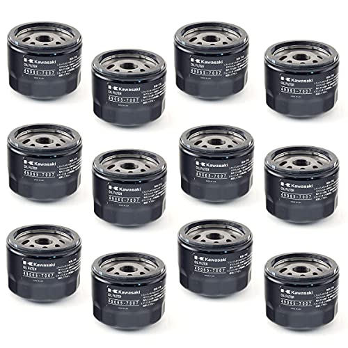 Genuine Kawasaki OEM 12 Pack of 49065-0721 Oil Filter