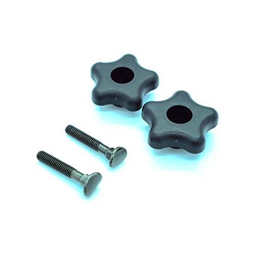 Genuine Toro Knob and Bolt Kit For Most Toro Lawn Mowers Contains Qty (2) 106-4161 Handle Knob, Qty (2) 92-2260 Handle Screw