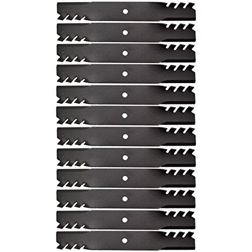 Genuine Toro OEM 12 Pack of 105-7796-03 Atomic Blades 18 Inch - Black ...